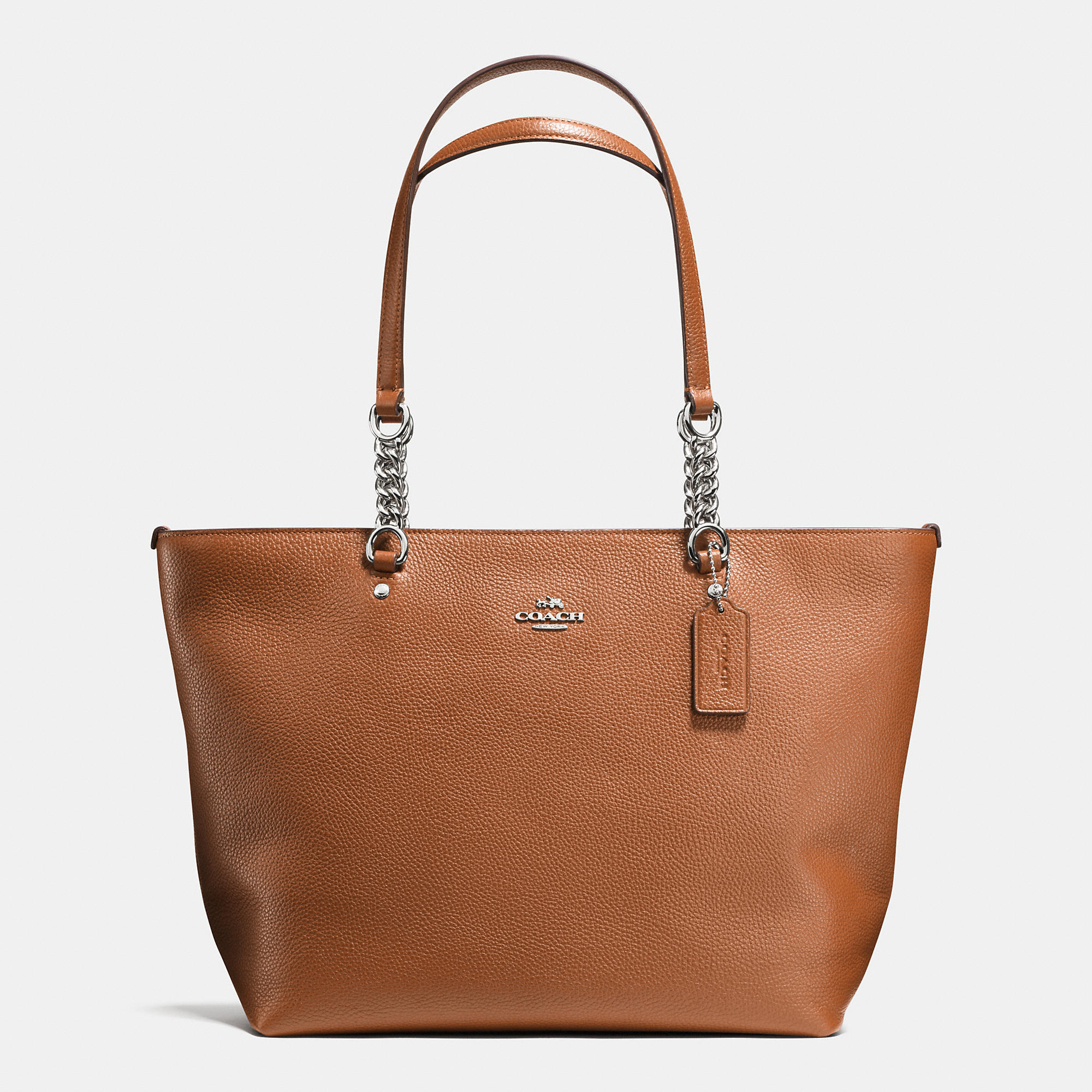 Lady Beloved Coach Sophia Tote In Pebble Leather | Women